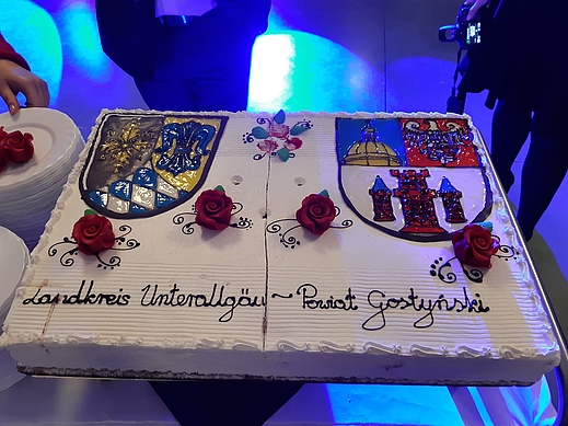 Torte beim Partnerschaftsabend „Essen Zusammensein-Tanzen“